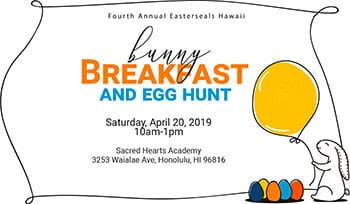 Easterseals Hawaii’s Fourth Annual Bunny Breakfast
